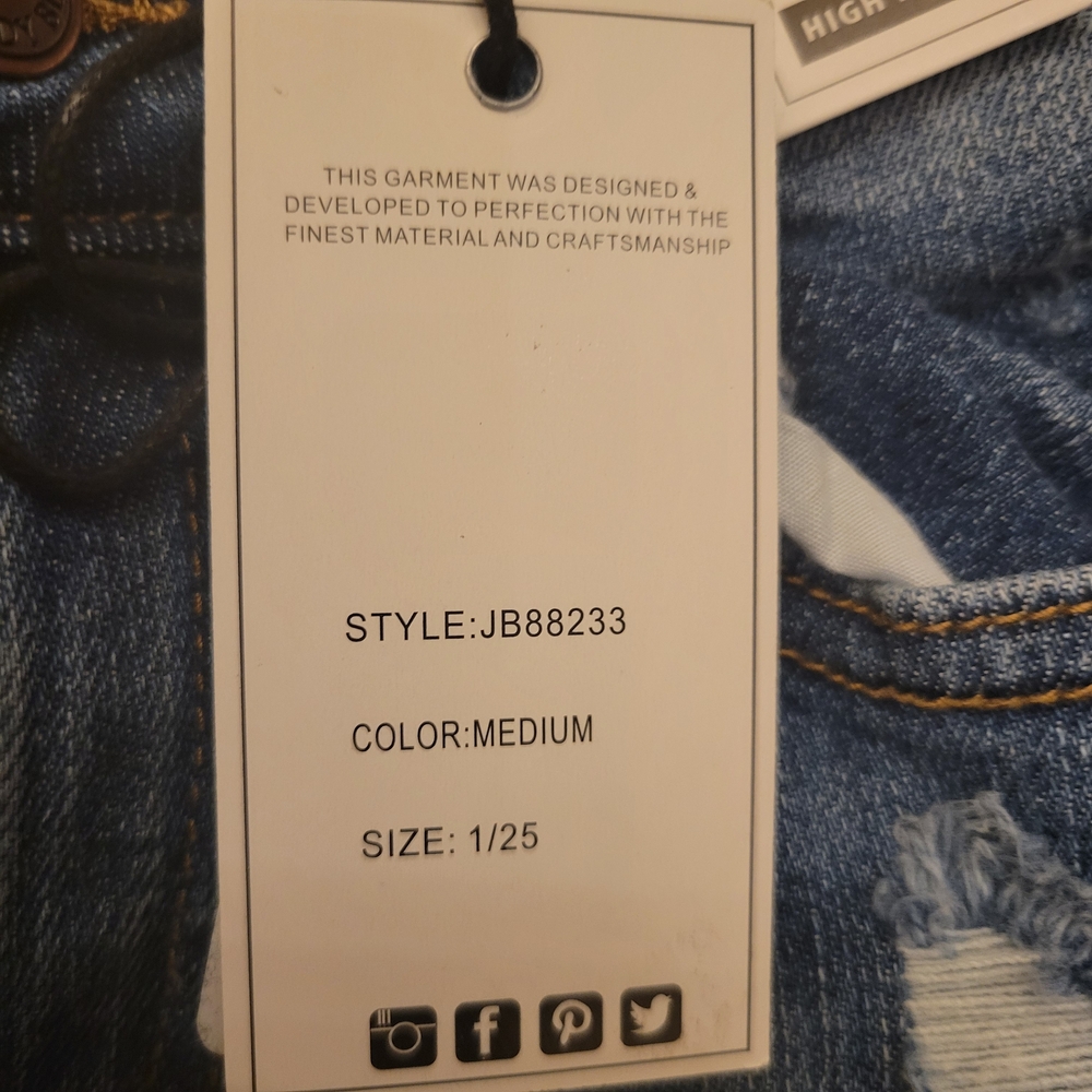 NWT Judy Blue Lemon Patch Jeans - Picture 4 of 5